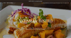 Desktop Screenshot of andamanbistro.com